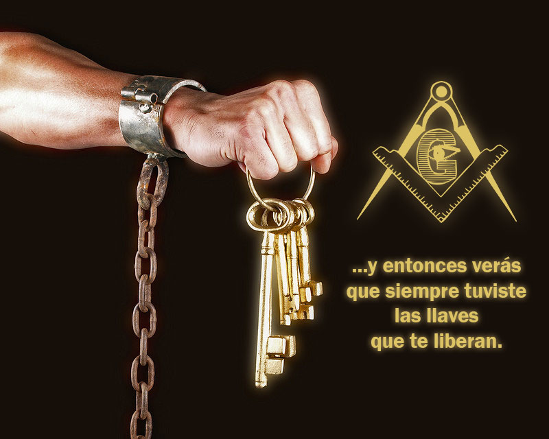 ... y entonces verás que siempre tuviste las llaves que te liberan.